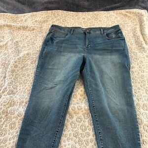 NWOT Terra & Sky Plus Size 24 Ankle Jeans Straight leg
